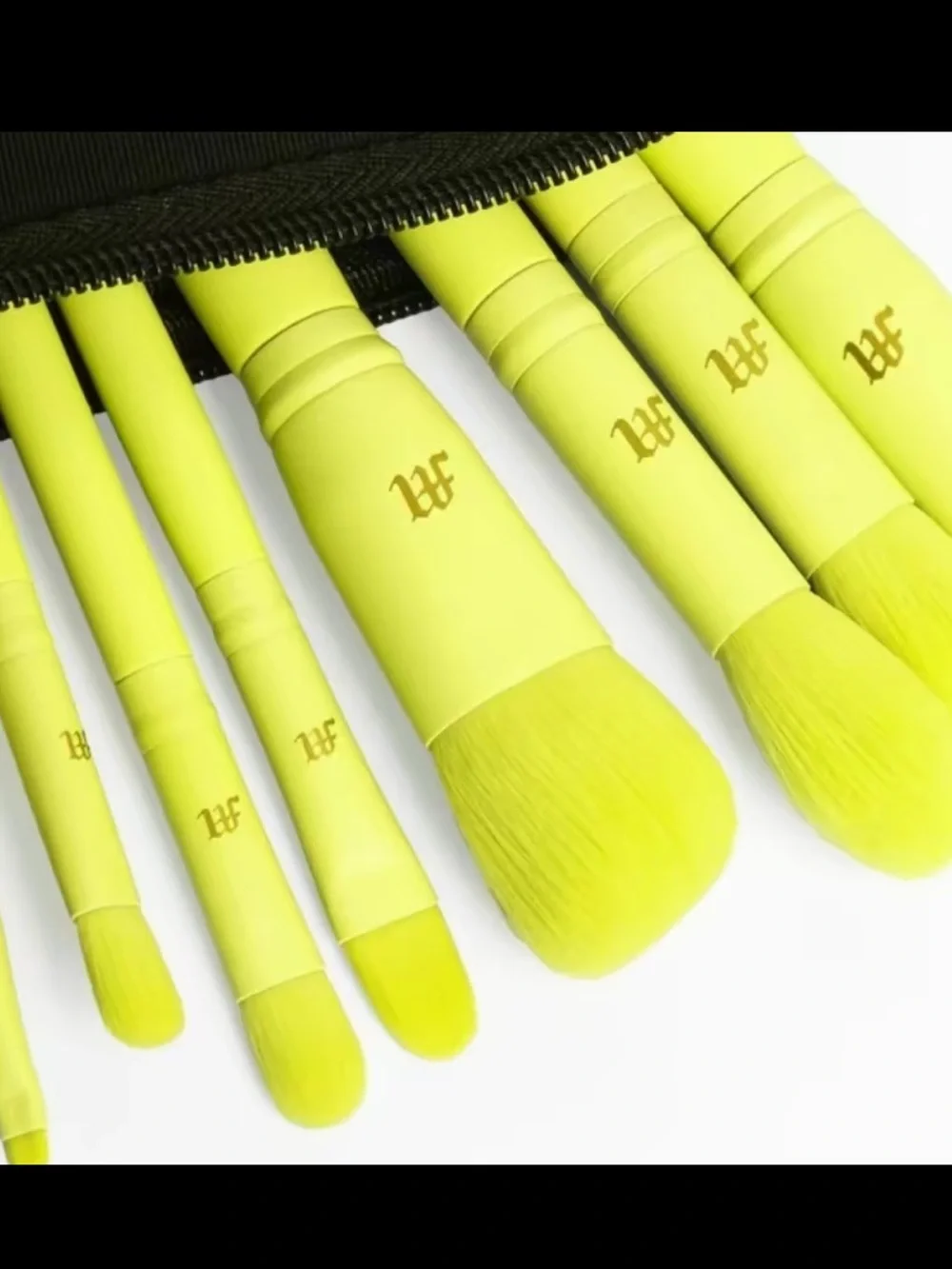 Made by Mitchell 16 Piece Makeup Brush Set with Bag Pouch BNIB